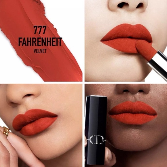 Dior Rouge Couture Lipstick - 777 fahrenheit velvet mini - Picture 2 of 4